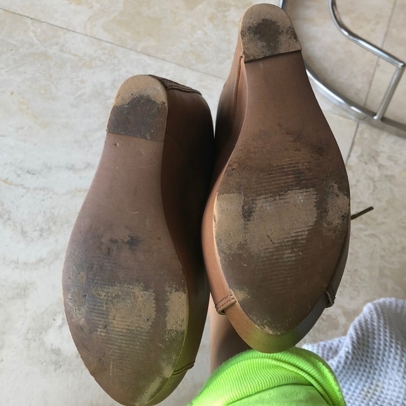 Steve Madden - Annton Leather Lace Up Wedges - 8 - Picture 7 of 7